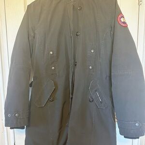 Canada Goose Black Quilted Parka